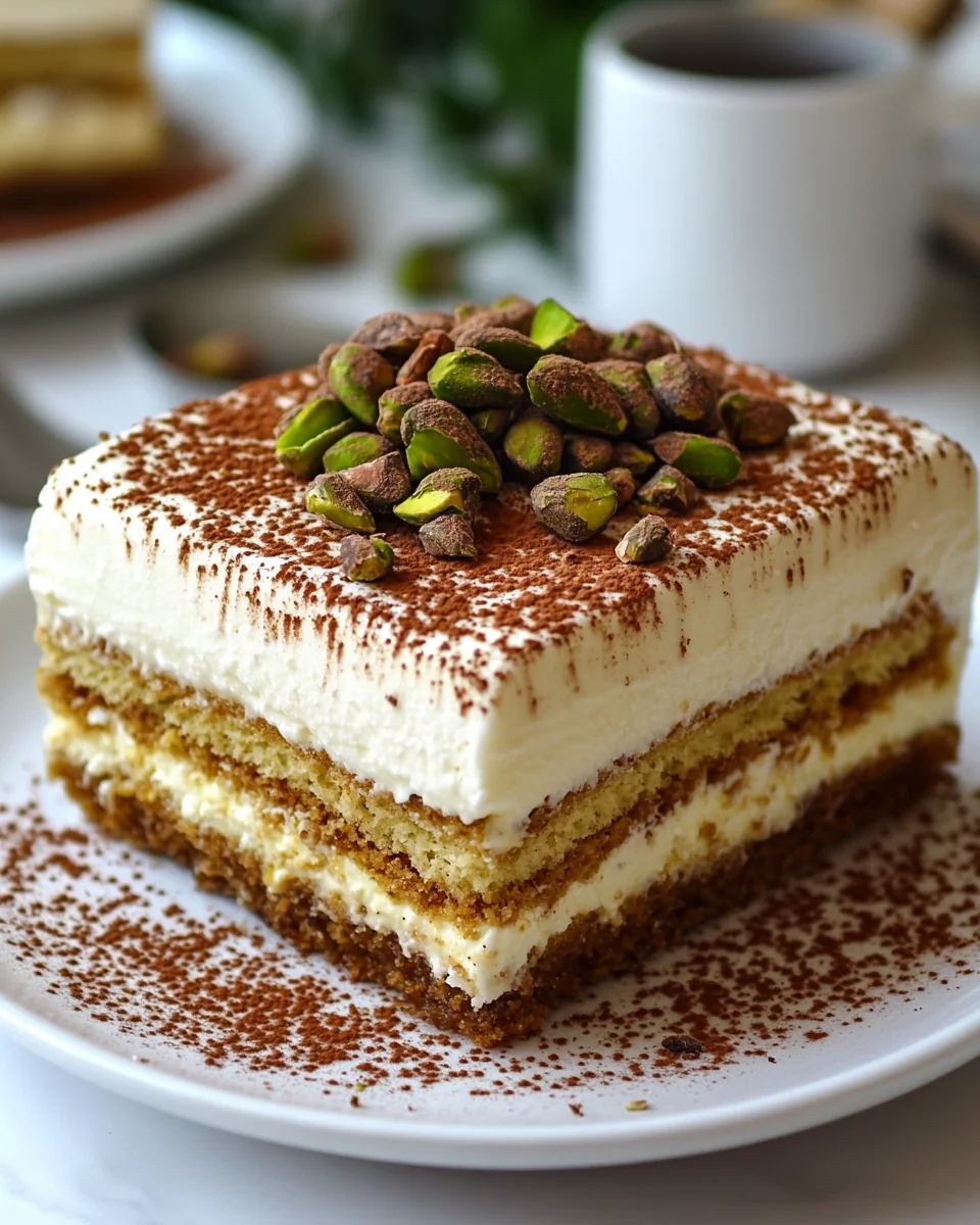 Homemade Pistachio Tiramisu: A Delicious Twist on Classic Dessert - additional image