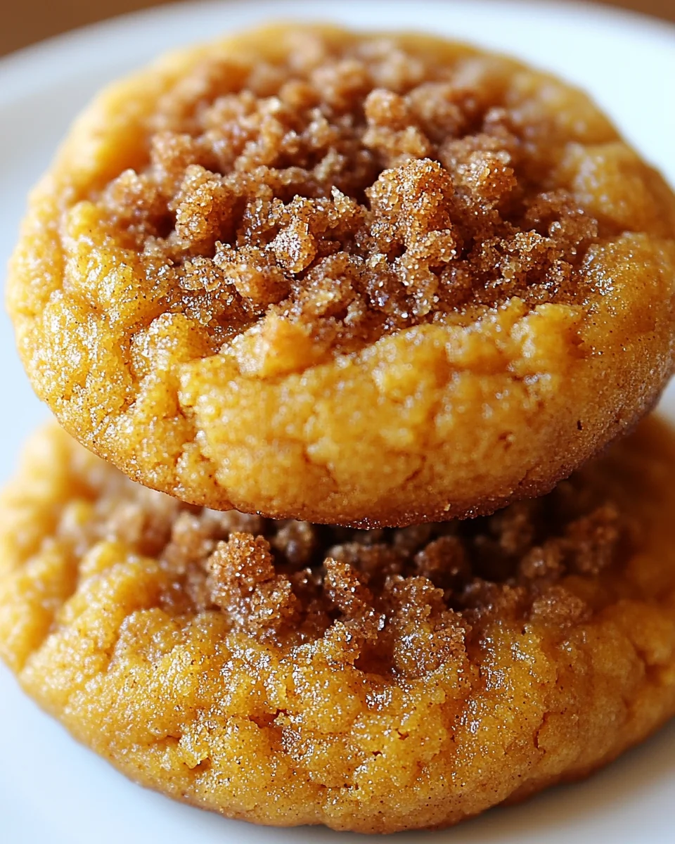 Delicious Pumpkin Cinnamon Crumble Cookies - additional image
