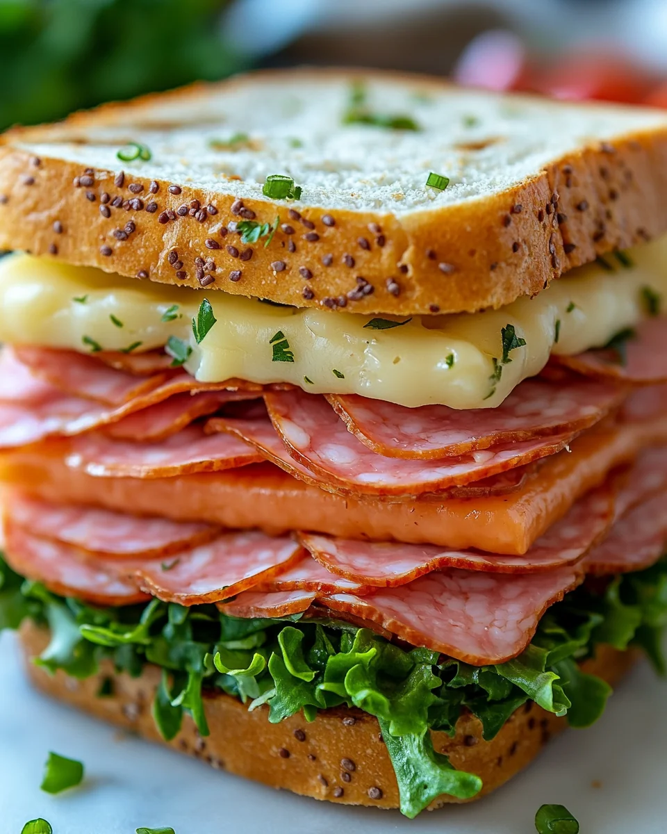 Delicious Mortadella Sandwich Perfect for Any Occasion - additional image