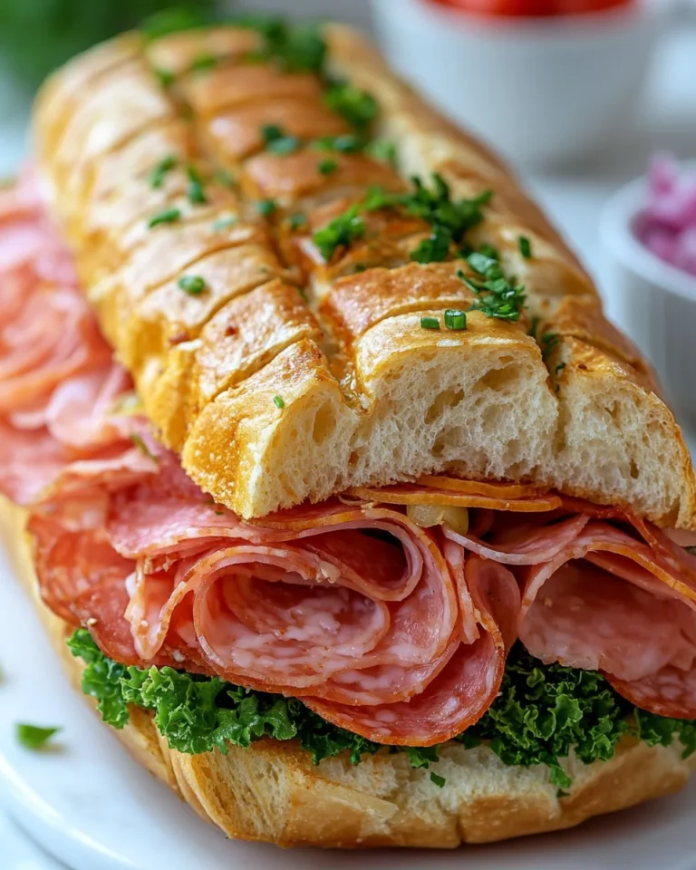 Delicious Mortadella Sandwich Perfect for Any Occasion