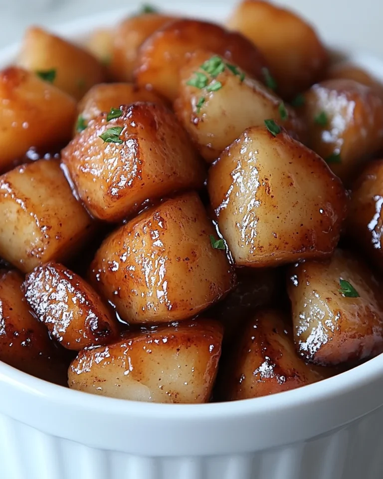 Homemade Cracker Barrel Fried Apples in the Slow Cooker