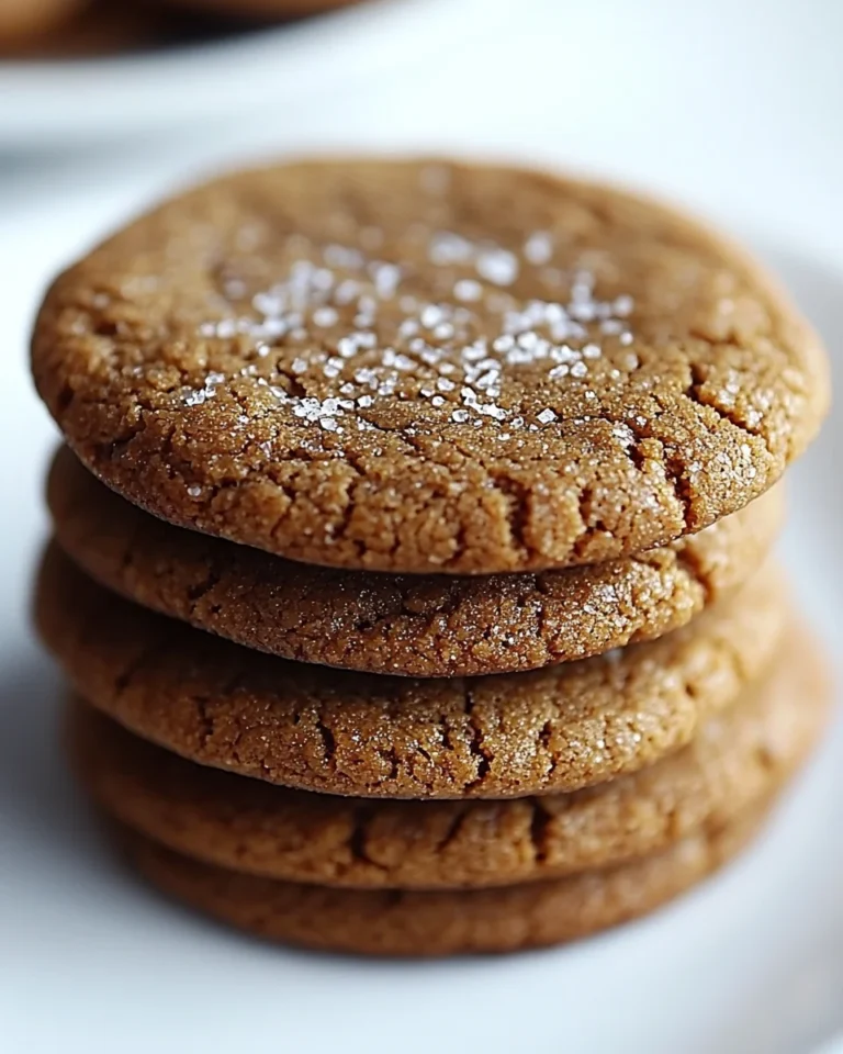 Perfect Soft Molasses Cookies