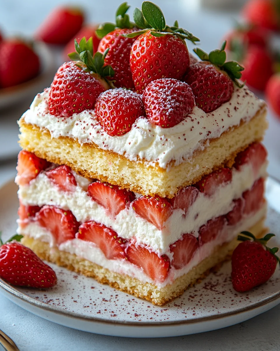 Delicious Homemade Strawberry Tres Leches Cake Recipe - additional image