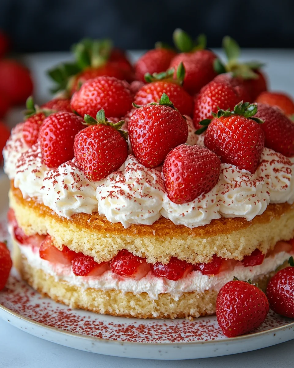 Delicious Homemade Strawberry Tres Leches Cake Recipe - additional image