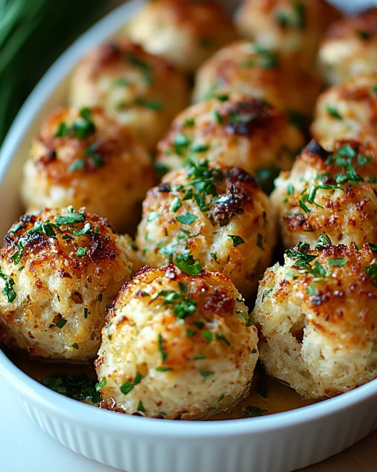 Savory Homemade Stuffing Balls for Cozy Nights