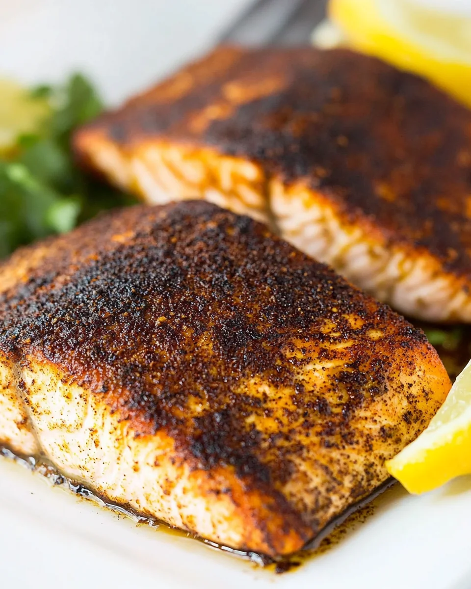Perfect Air Fryer Blackened Salmon Recipe - additional image