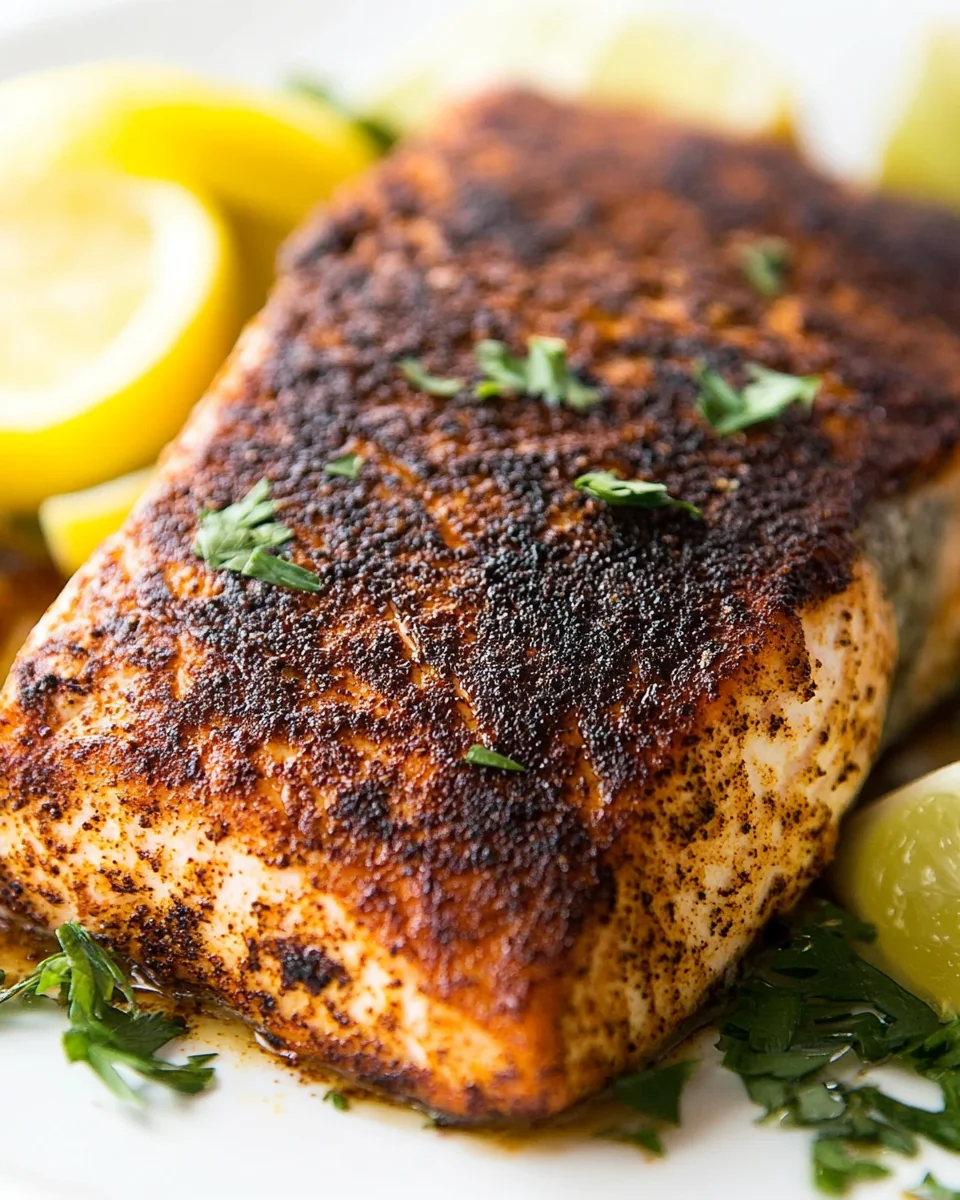Perfect Air Fryer Blackened Salmon Recipe - additional image