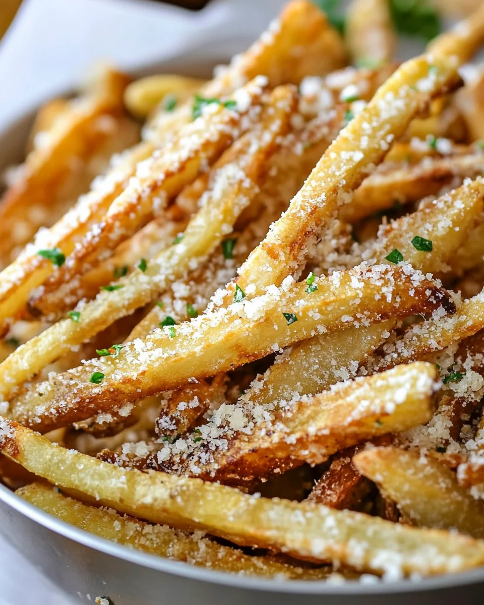 Crispy Air Fryer Garlic Parmesan French Fries - additional image