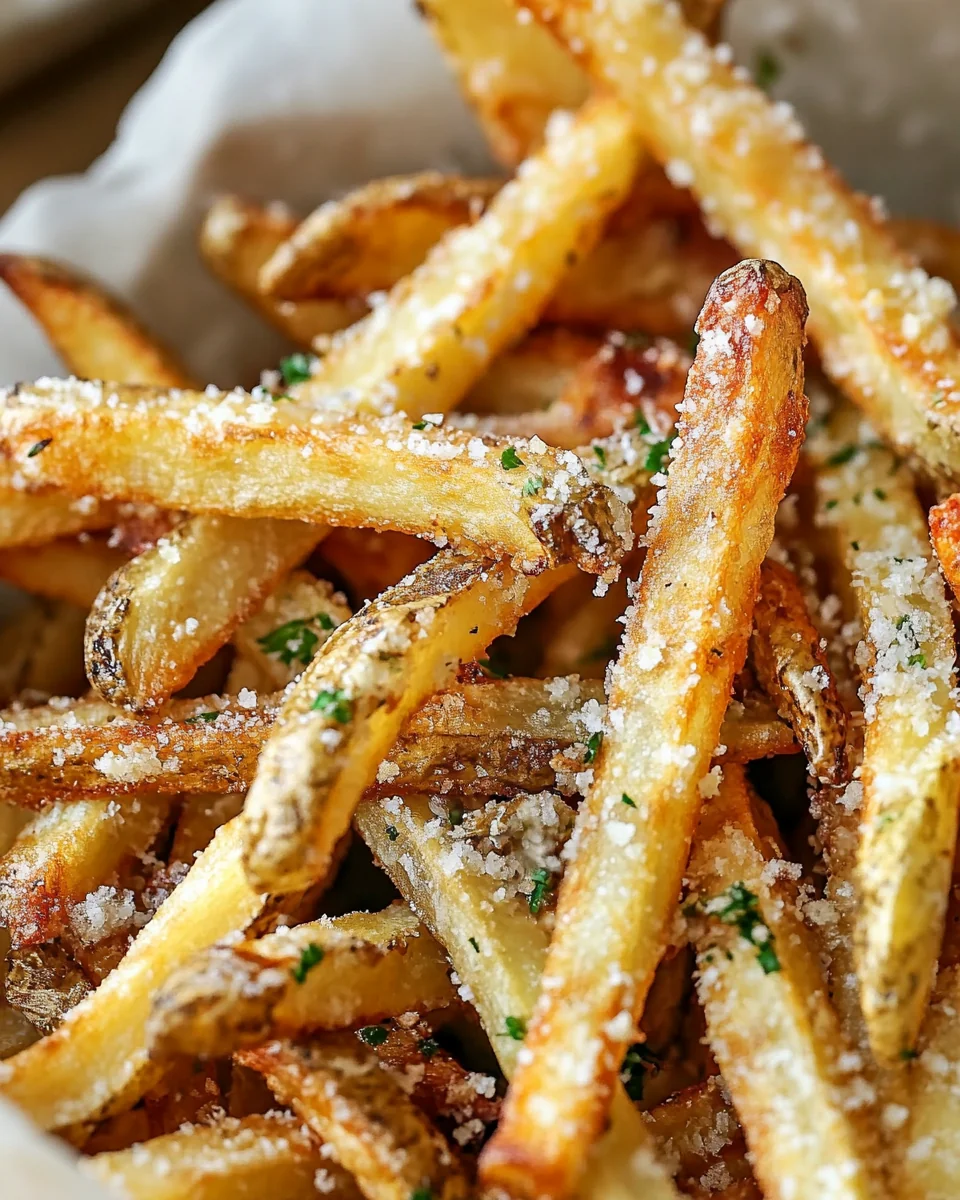 Crispy Air Fryer Garlic Parmesan French Fries - additional image