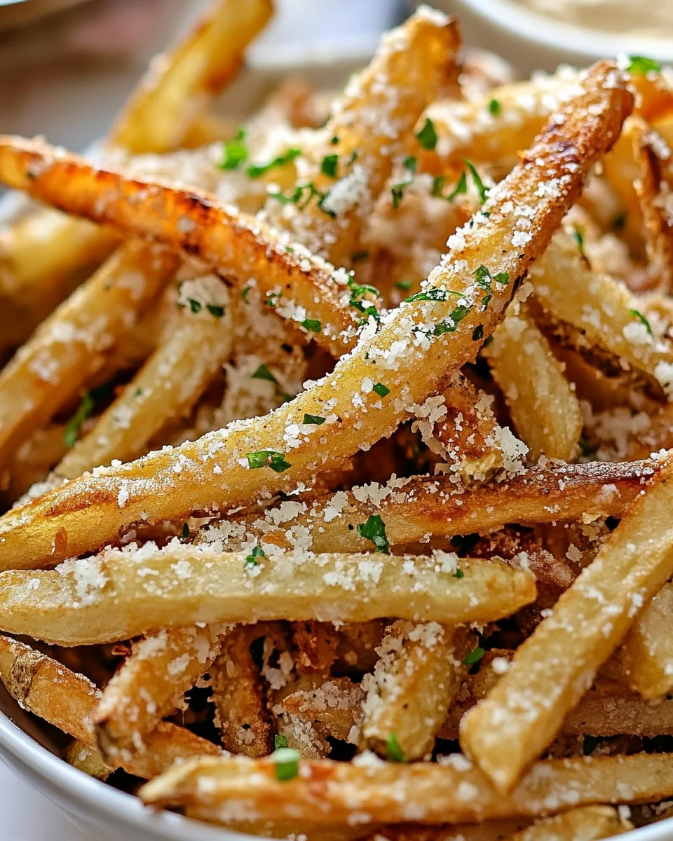 Crispy Air Fryer Garlic Parmesan French Fries - additional image