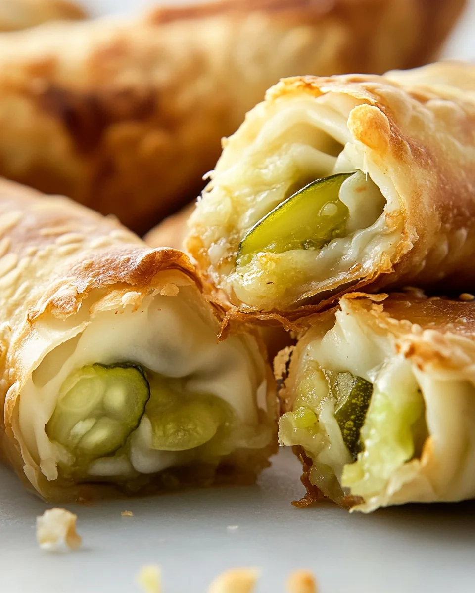 Crispy Air Fryer Pickle Egg Rolls For A Tasty Snack - additional image