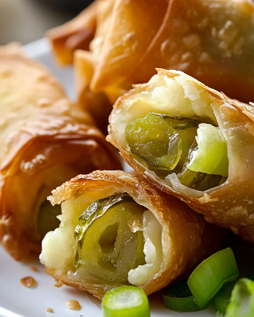 Crispy Air Fryer Pickle Egg Rolls For A Tasty Snack - additional image