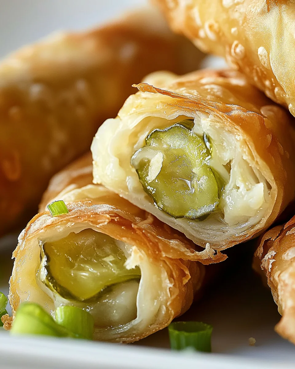 Crispy Air Fryer Pickle Egg Rolls For A Tasty Snack - additional image