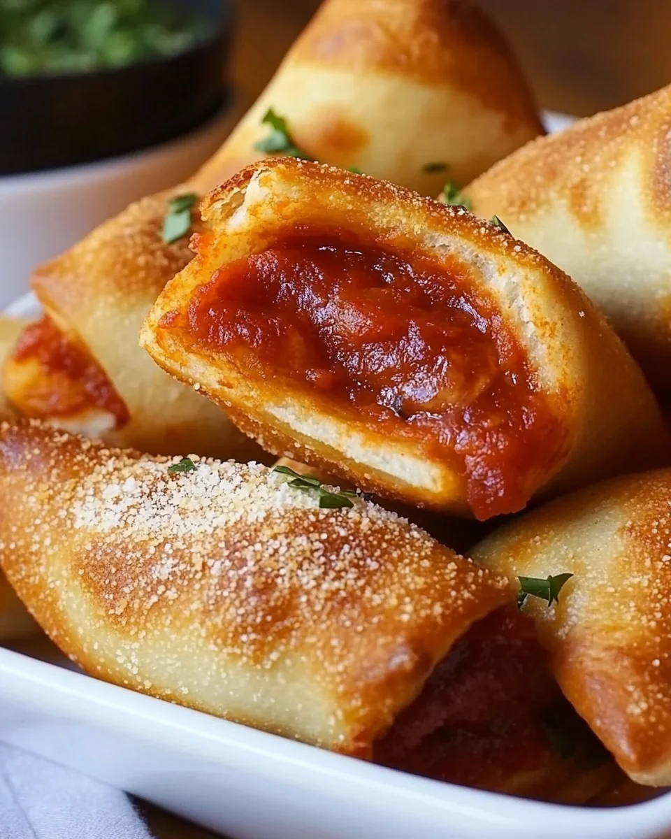 Simple Air Fryer Pizza Rolls - additional image