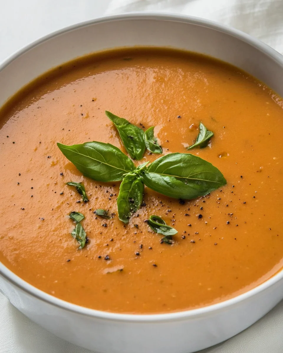 Air Fryer Roasted Tomato Soup Recipe - additional image