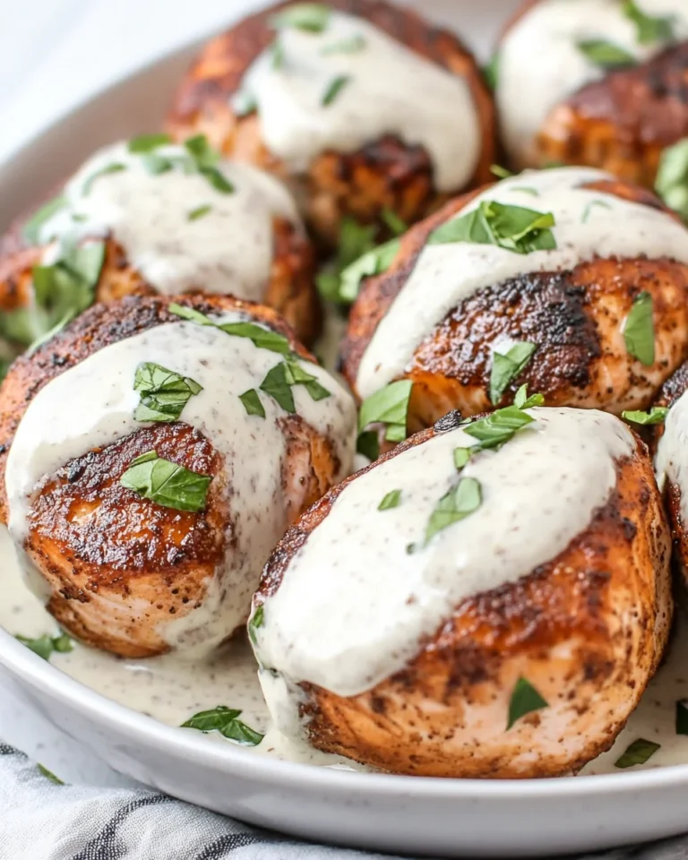 Air Fryer Salmon Bites With Creamy Garlic Sauce
