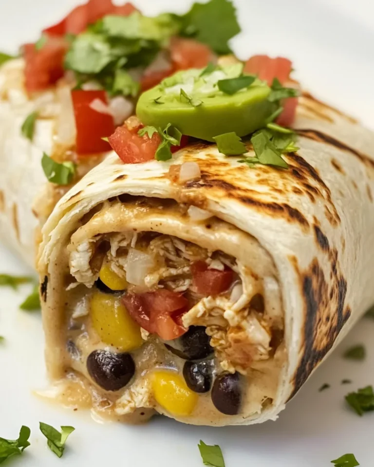 Simple Air Fryer Southwest Chicken Burritos