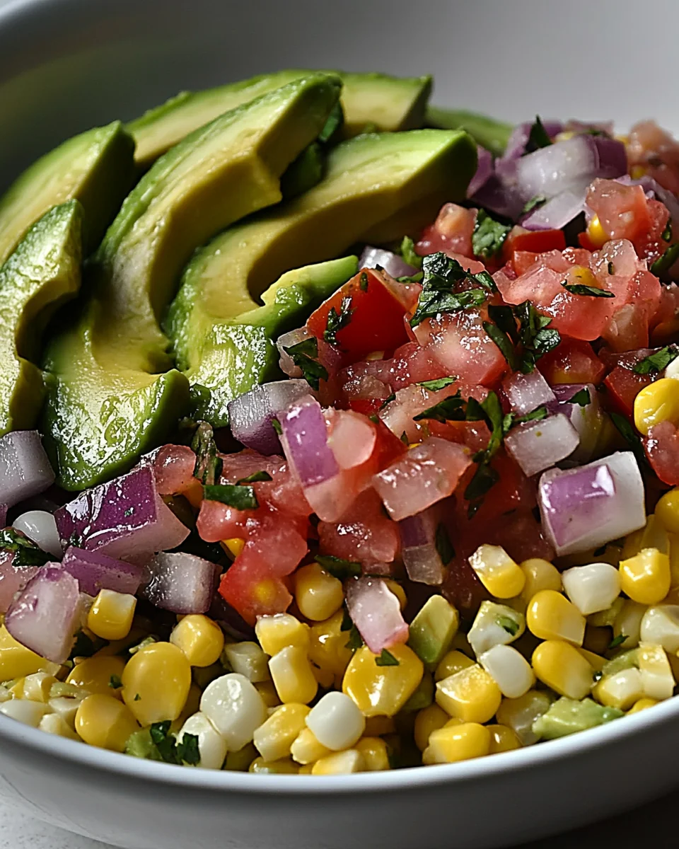 Fresh Avocado Corn Salsa for a Summer Picnic - additional image