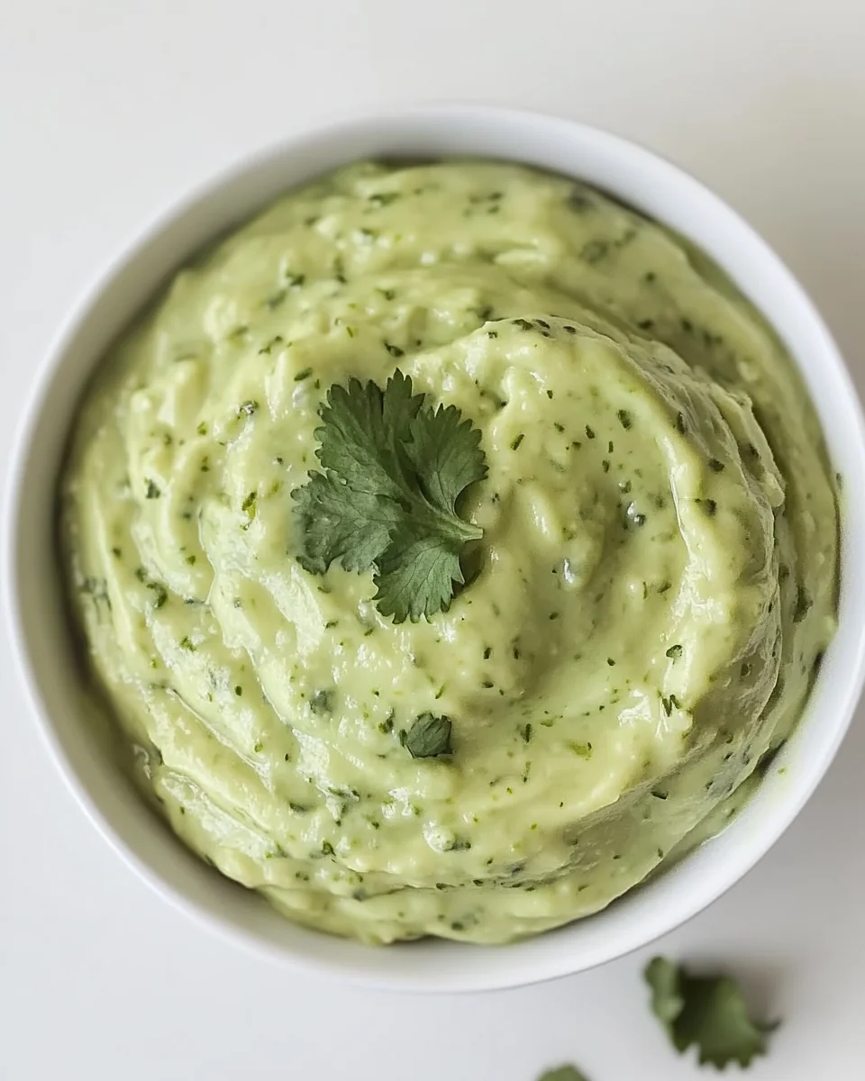 Homemade Avocado Cream Sauce That's Fresh and Flavorful - additional image