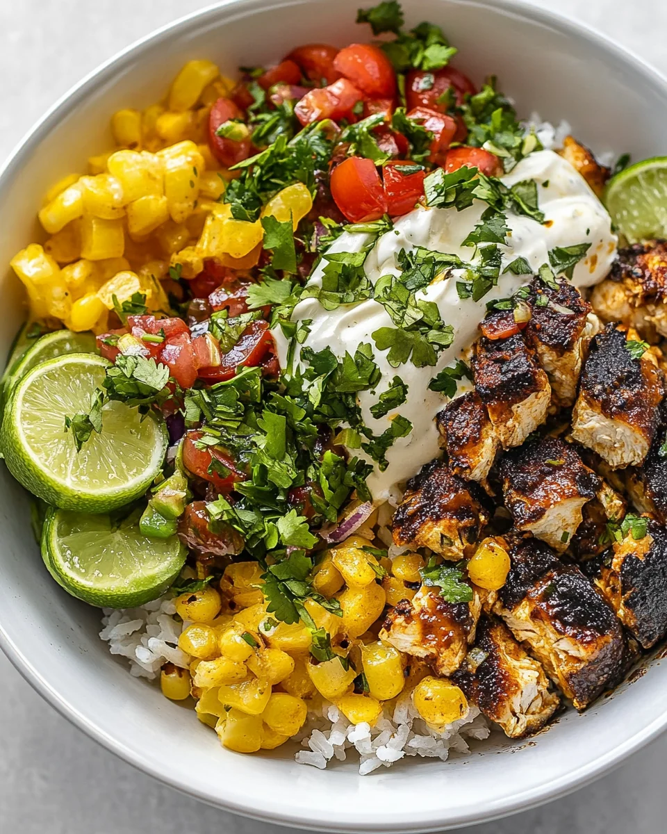 Fresh Baja Bowl With Savory Ingredients - additional image