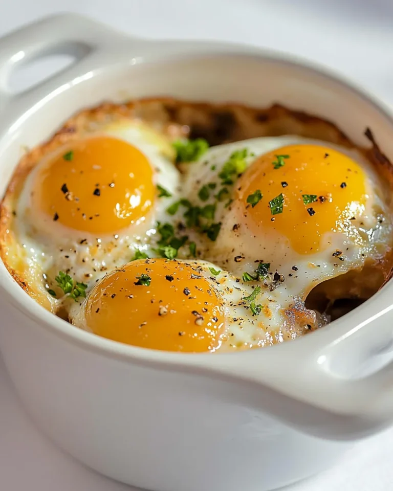Simple Baked Eggs for a Cozy Breakfast