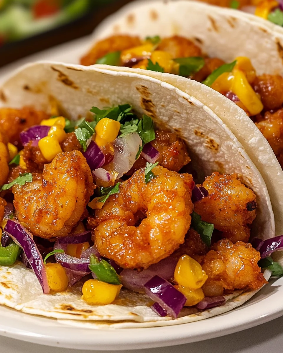 Simple Bang Bang Shrimp Tacos - additional image