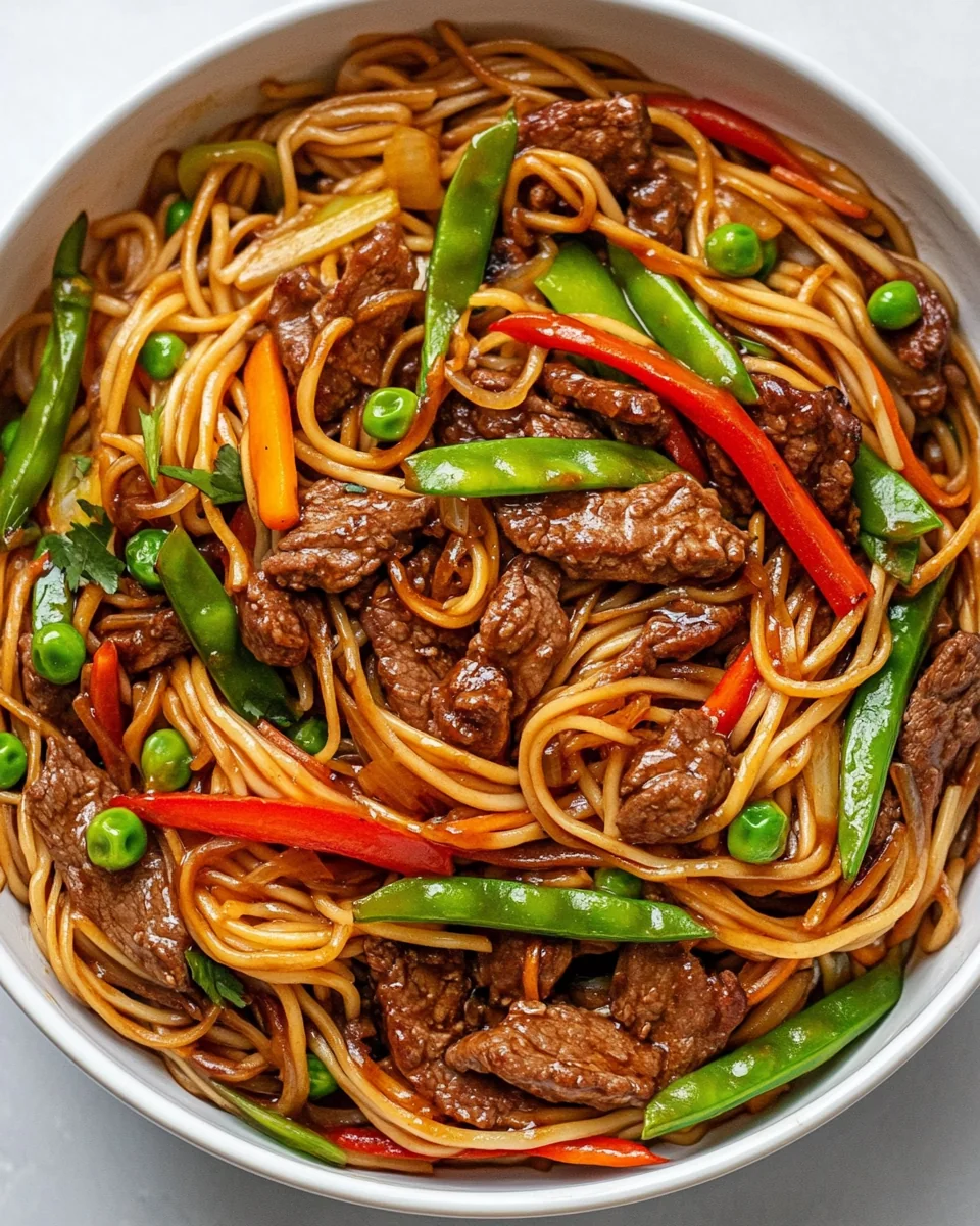 Classic Beef Lo Mein: A Delicious One-Bowl Meal - additional image