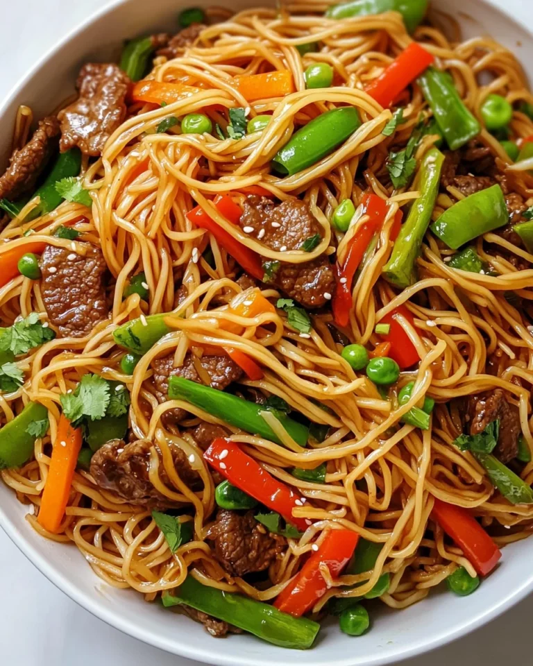 Classic Beef Lo Mein: A Delicious One-Bowl Meal