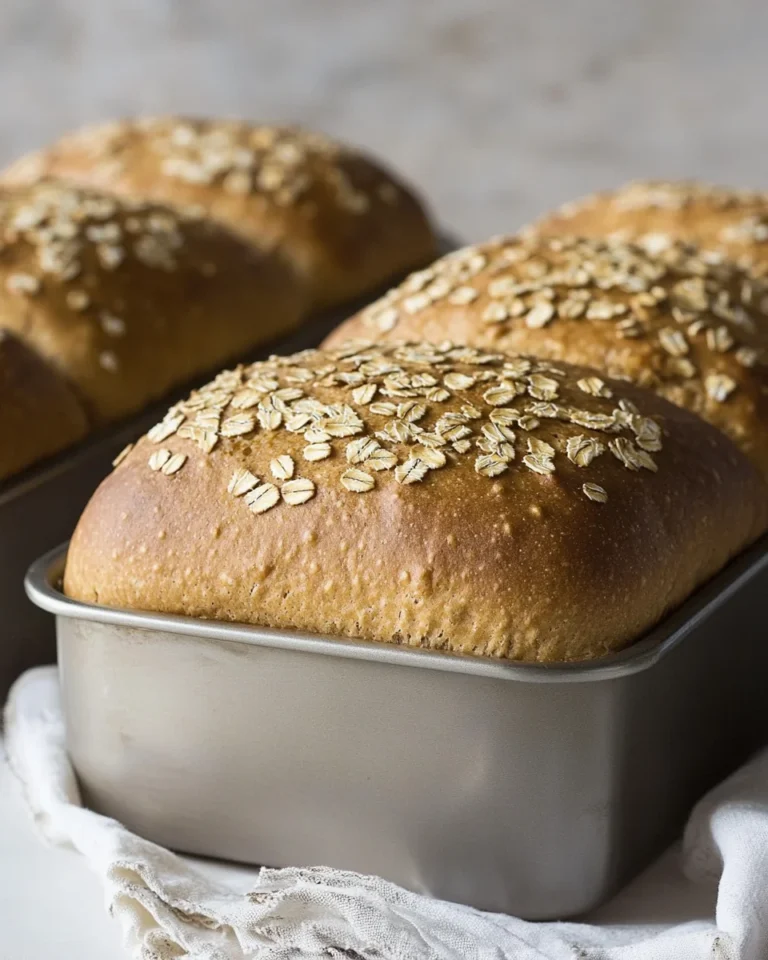 Simple Homemade Honey Oat Bread