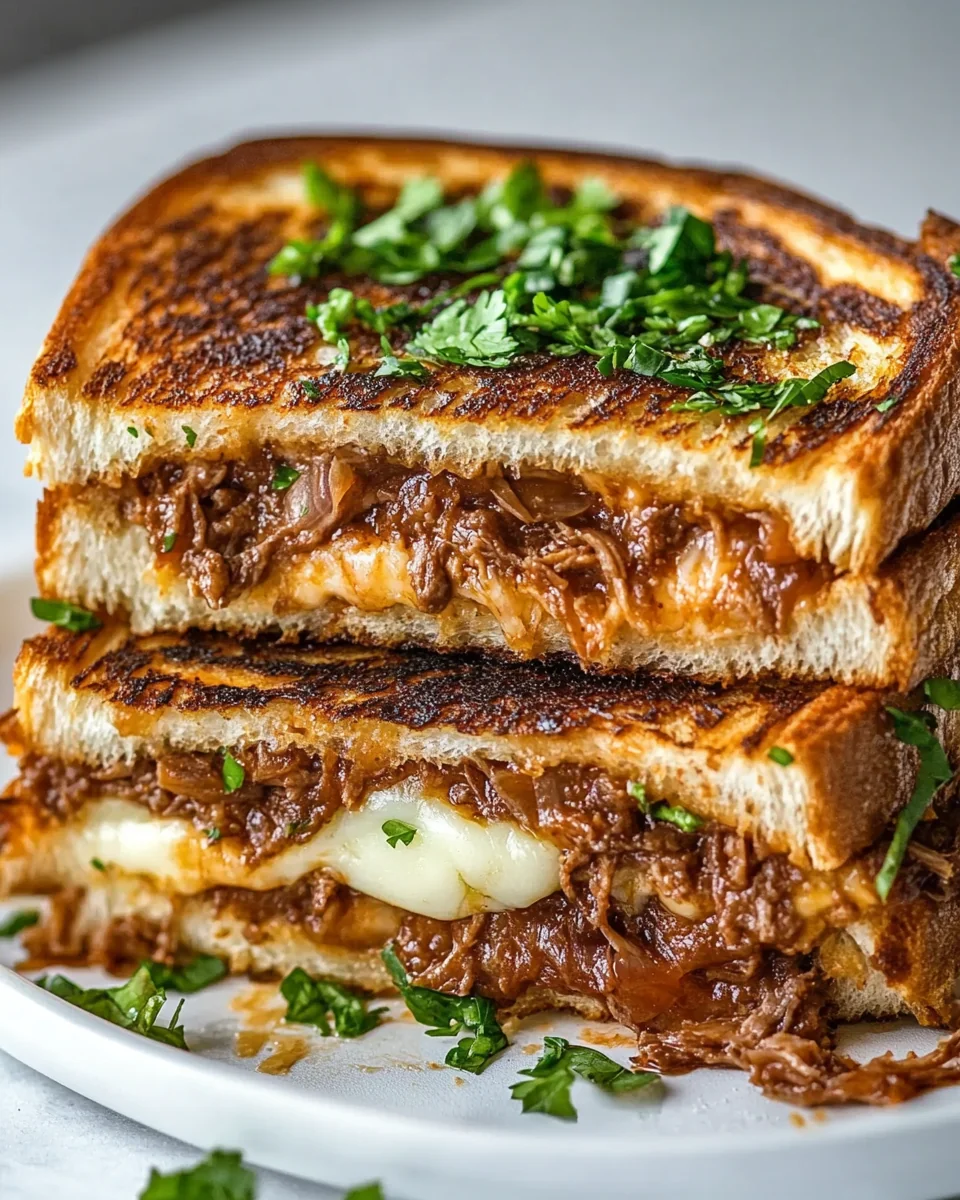 Savory Birria Grilled Cheese Sandwiches - additional image