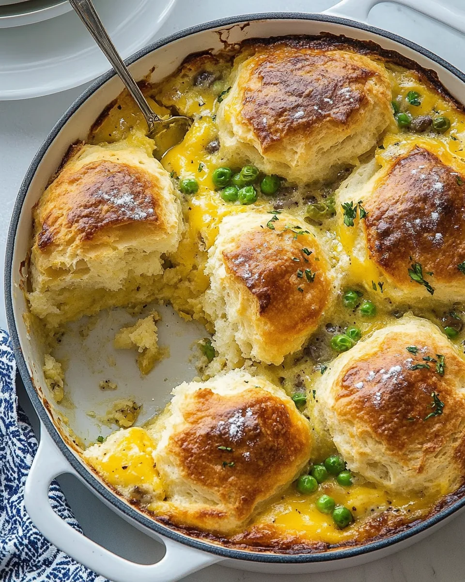 Homemade Biscuits and Gravy Breakfast Bake - additional image