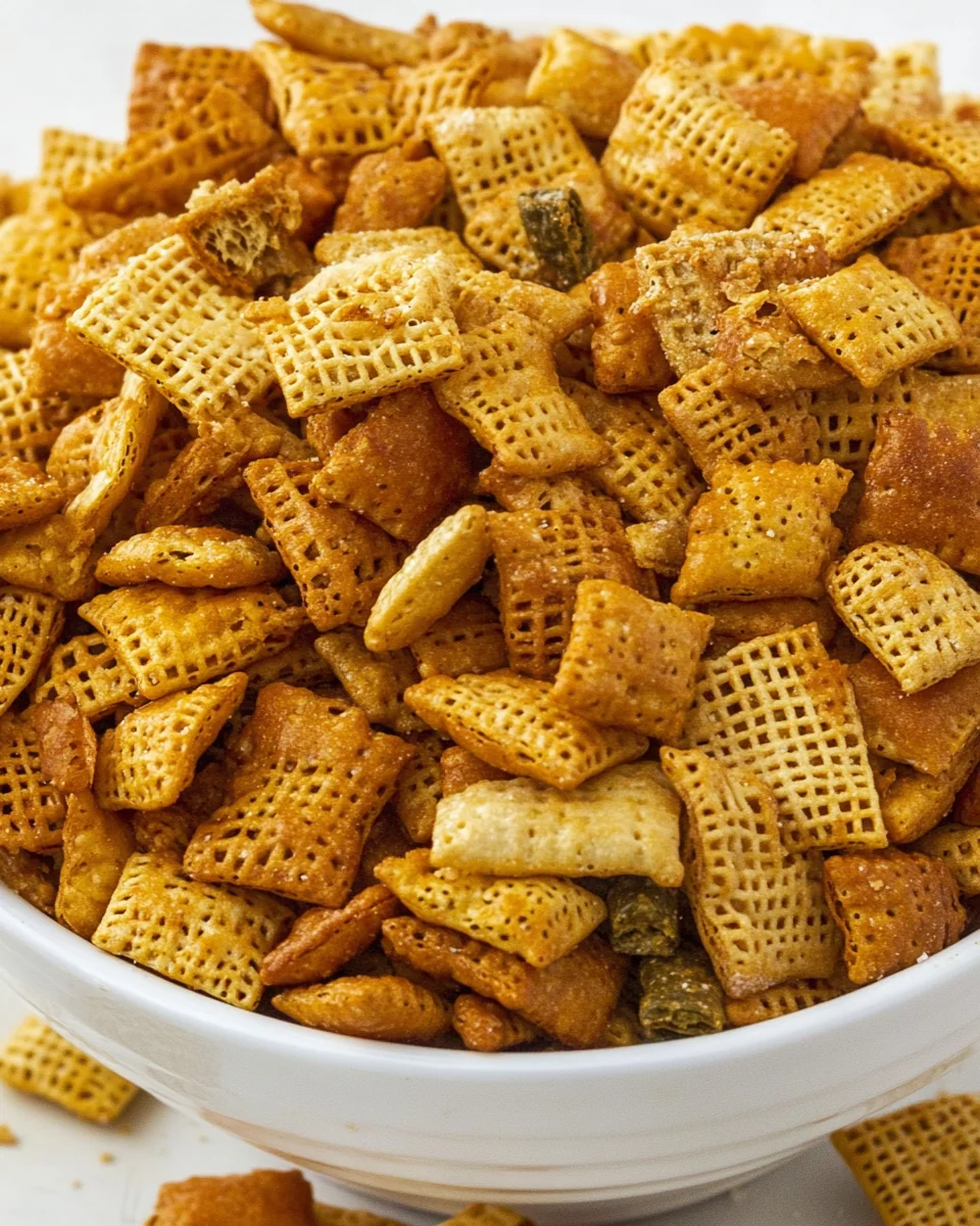 Savory Buffalo Chex Mix for Easy Snacking - additional image