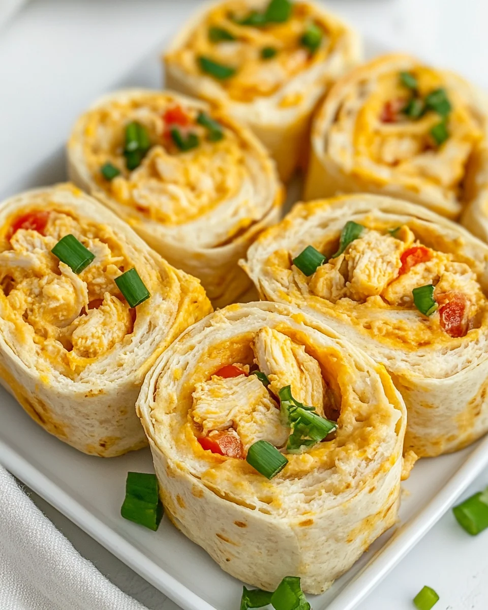 Simple Buffalo Chicken Pinwheels for a Fun Snack - additional image