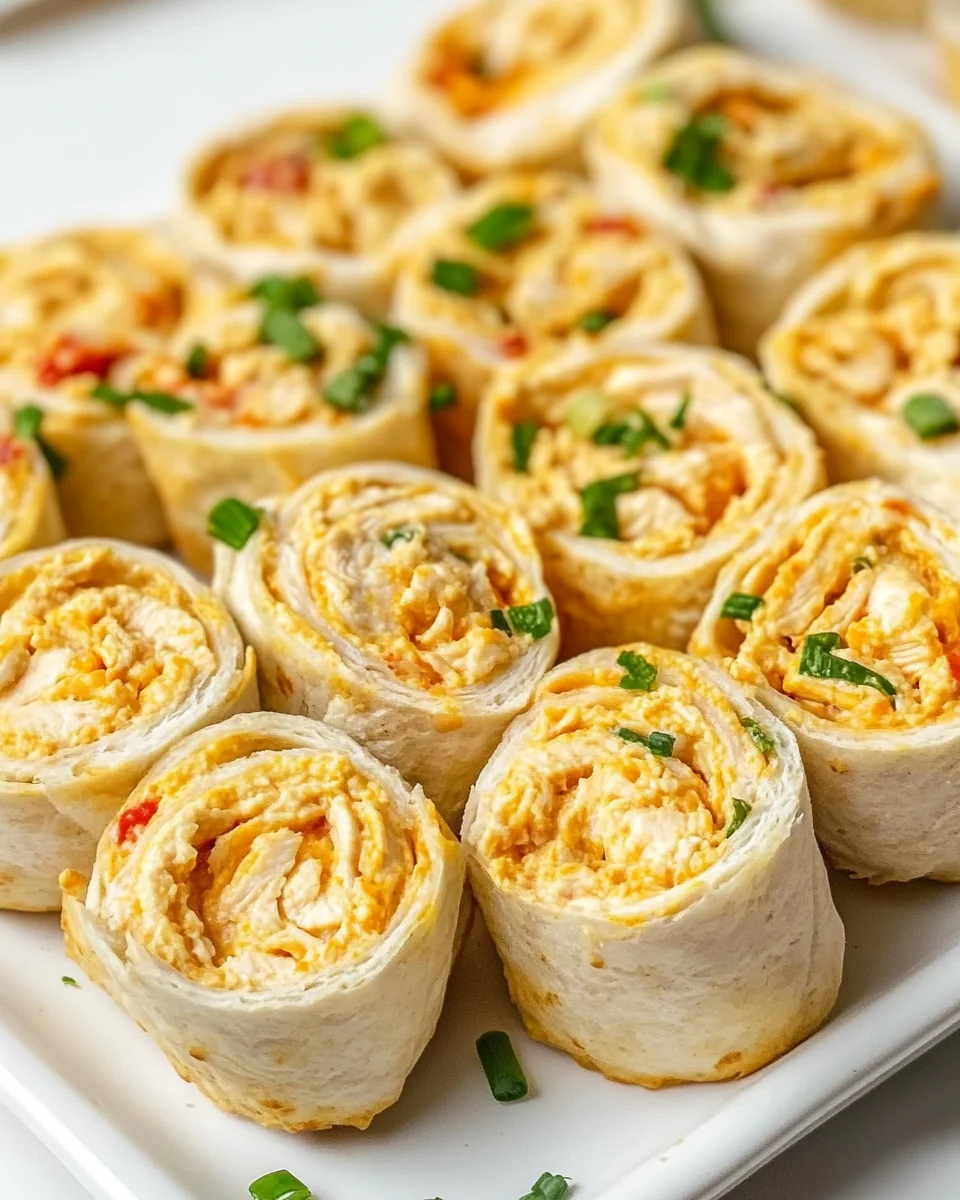 Simple Buffalo Chicken Pinwheels for a Fun Snack - additional image