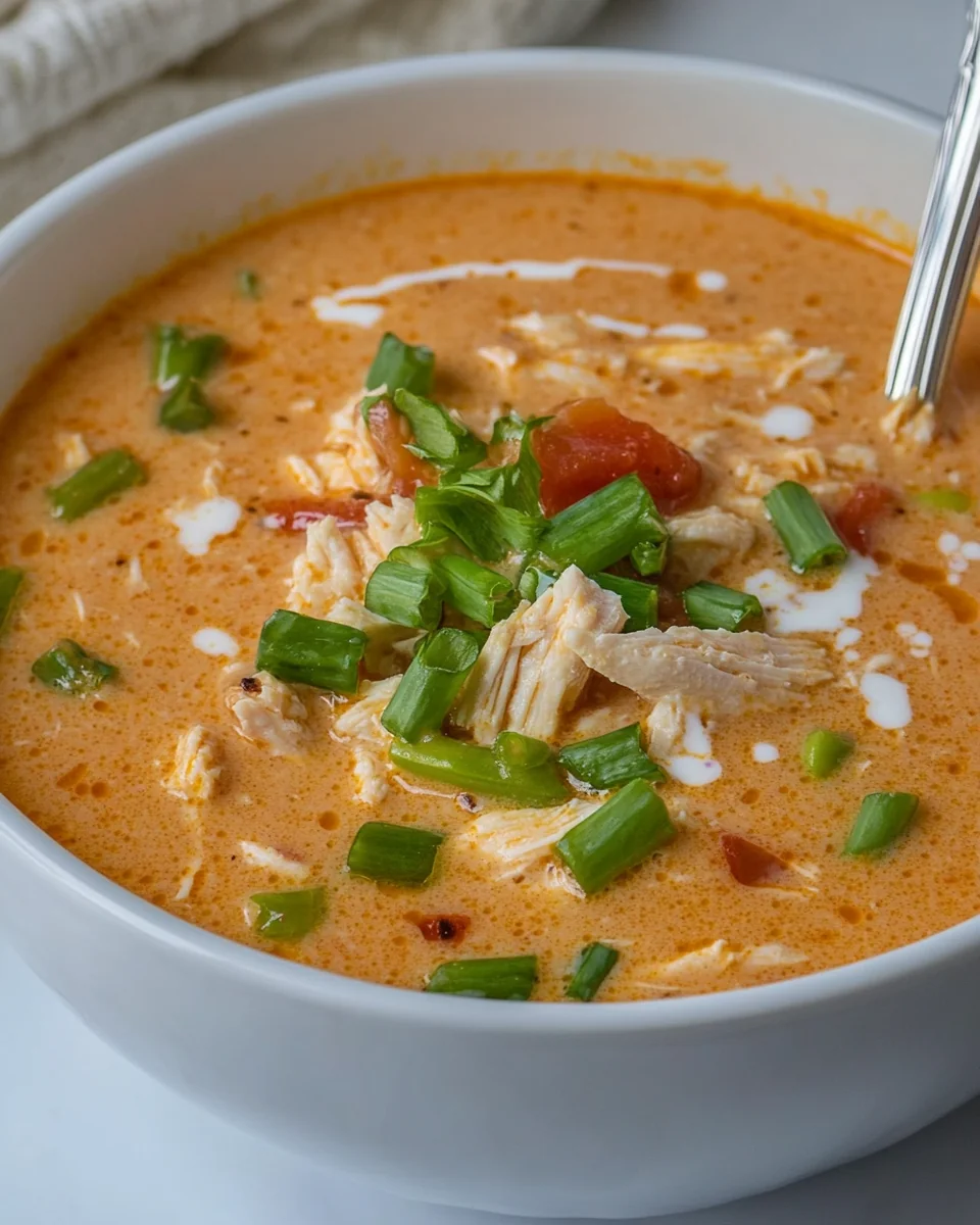 Homemade Buffalo Chicken Soup That's Deliciously Hearty - additional image