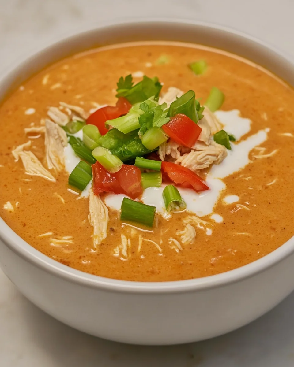 Homemade Buffalo Chicken Soup That's Deliciously Hearty - additional image