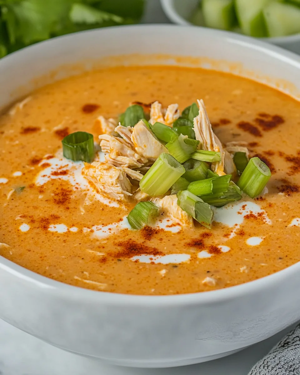 Homemade Buffalo Chicken Soup That's Deliciously Hearty - additional image