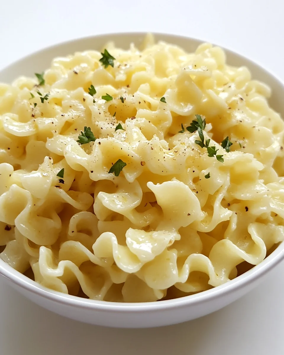 Simple Homemade Buttered Noodles - additional image