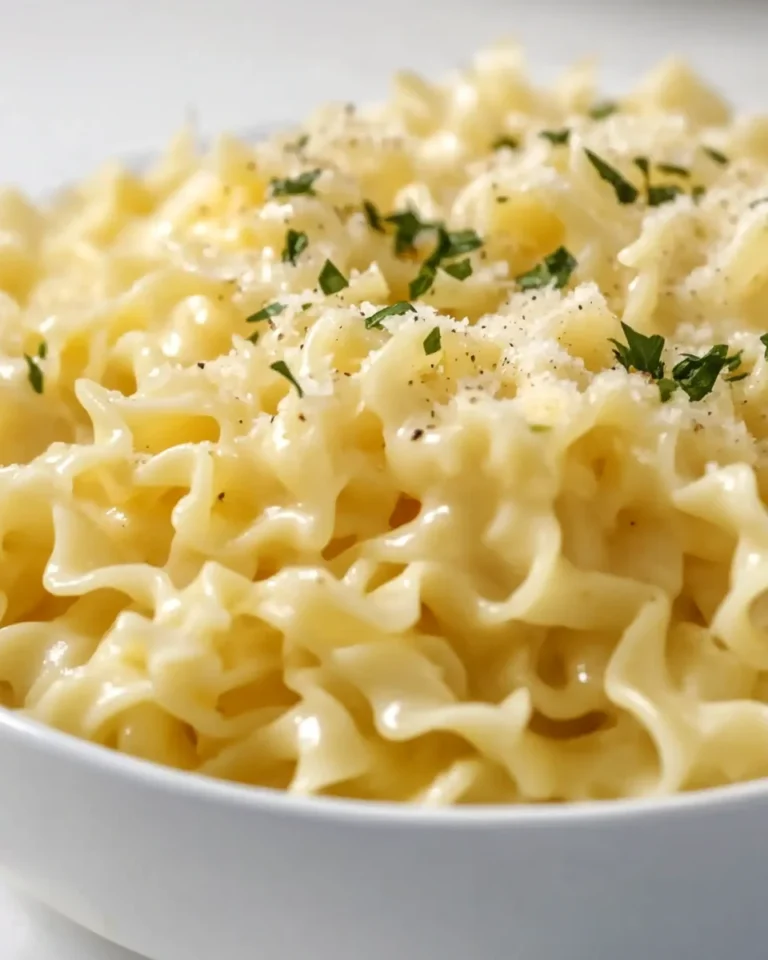 Simple Homemade Buttered Noodles