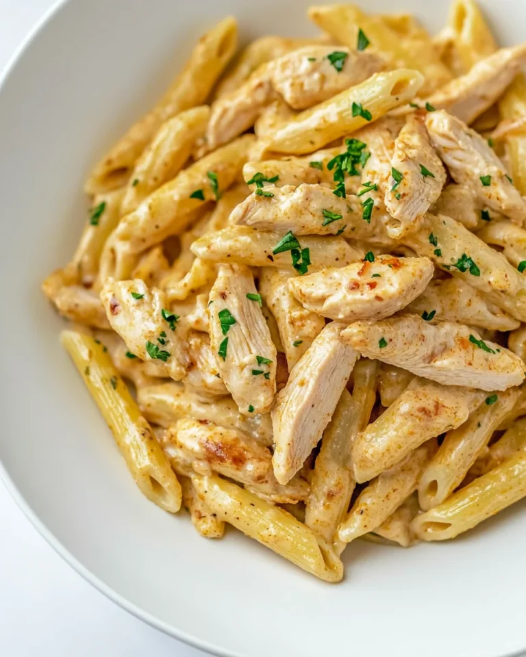 Creamy Cajun Chicken Pasta Made From Scratch