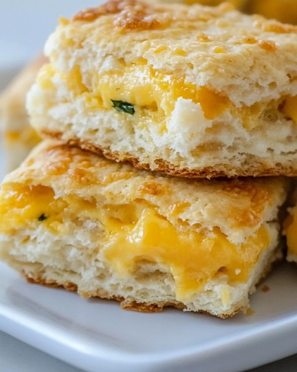 Cheesy Homemade Butter Swim Biscuits - additional image