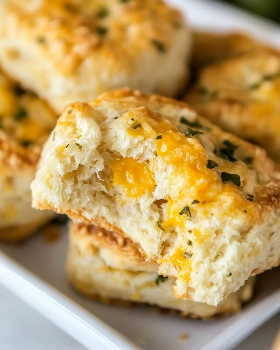 Cheesy Homemade Butter Swim Biscuits - additional image