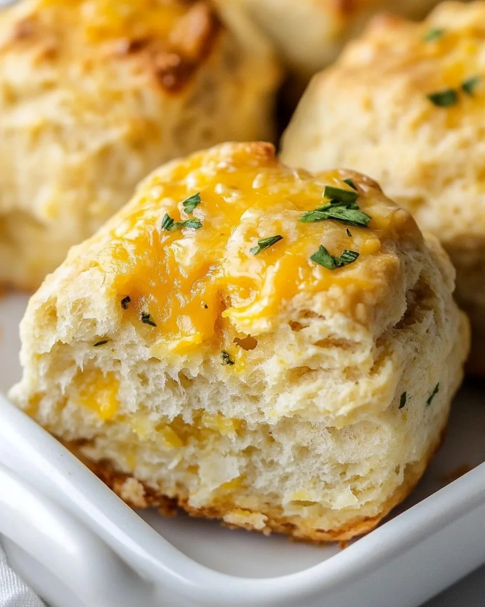 Cheesy Homemade Butter Swim Biscuits - additional image