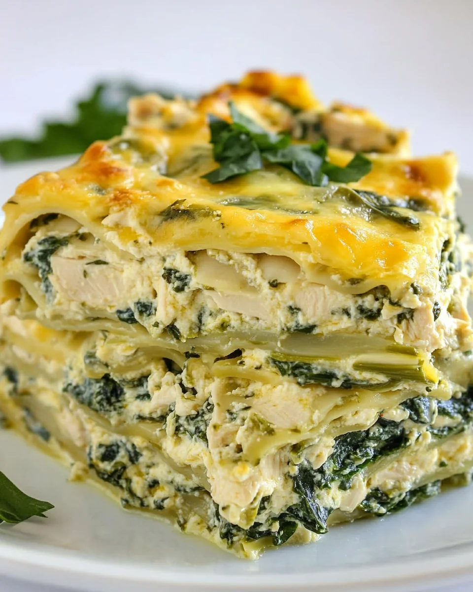 Cheesy Spinach and Artichoke Lasagna for a Cozy Night - additional image