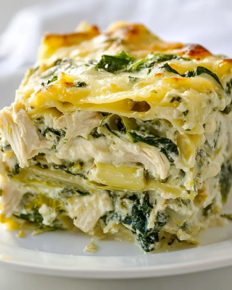 Cheesy Spinach and Artichoke Lasagna for a Cozy Night