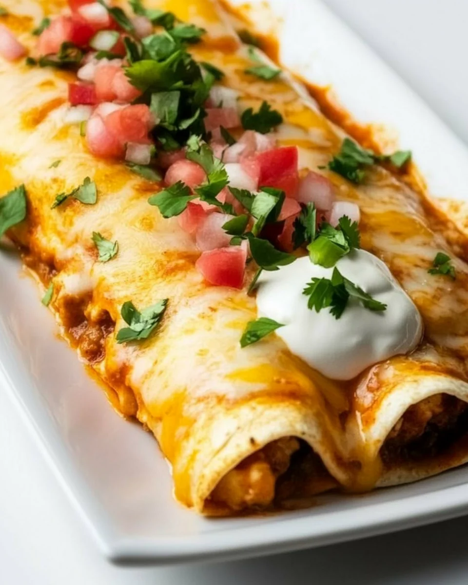 Classic Chicken Enchiladas with Homemade Sauce - additional image
