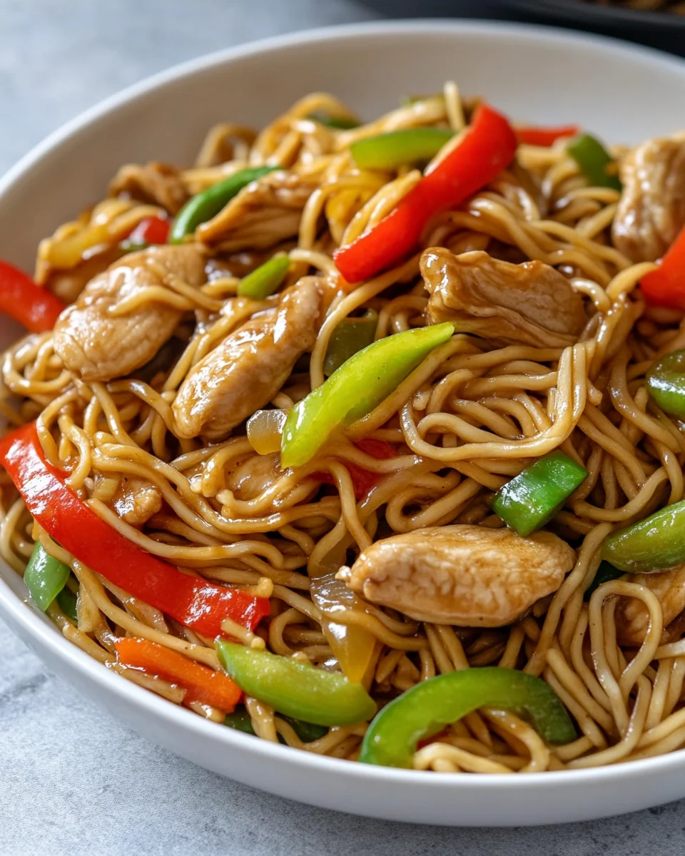 Simple Chicken Lo Mein: A Delicious Weeknight Meal - additional image
