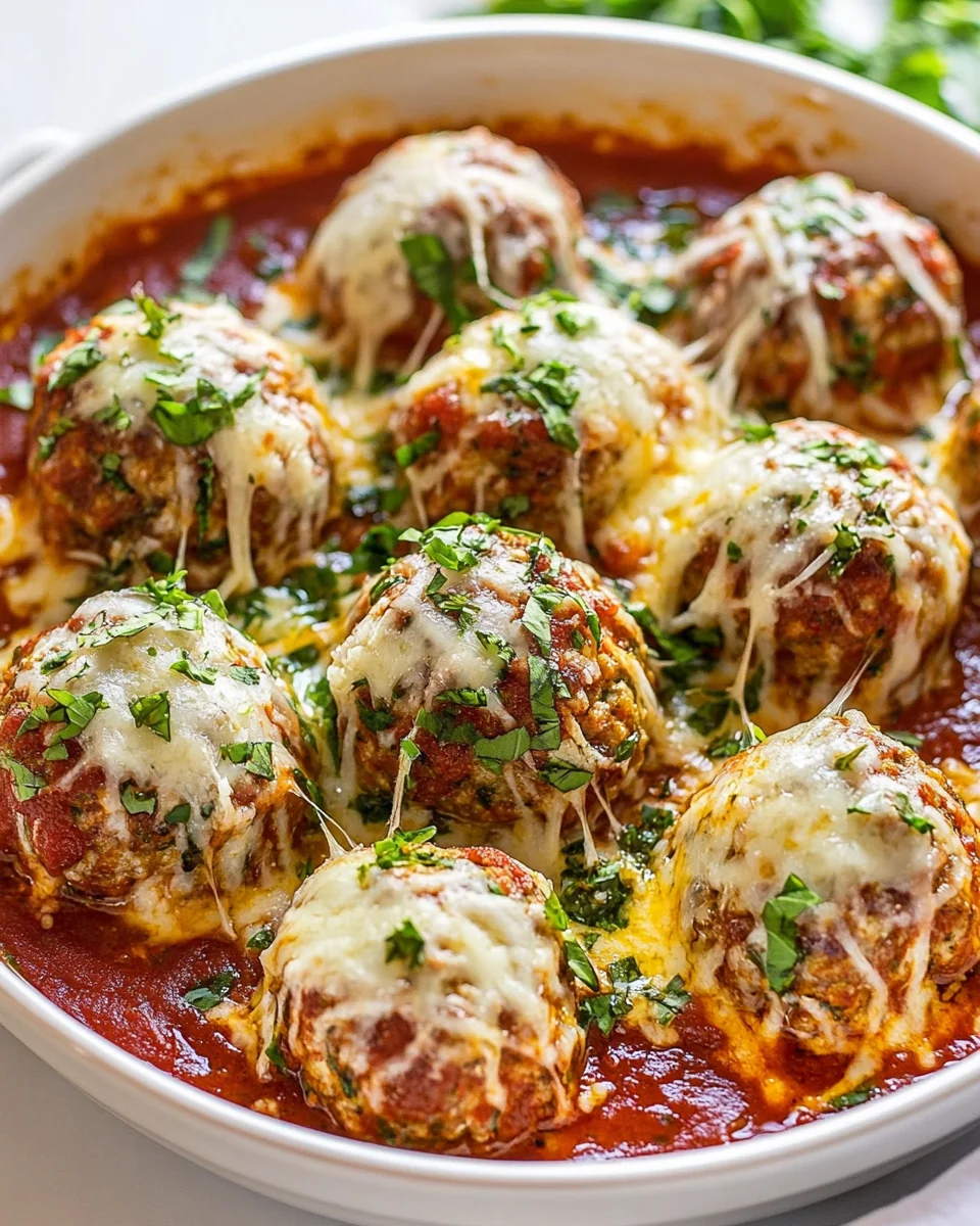 Delicious Chicken Parmesan Meatballs From Scratch - additional image