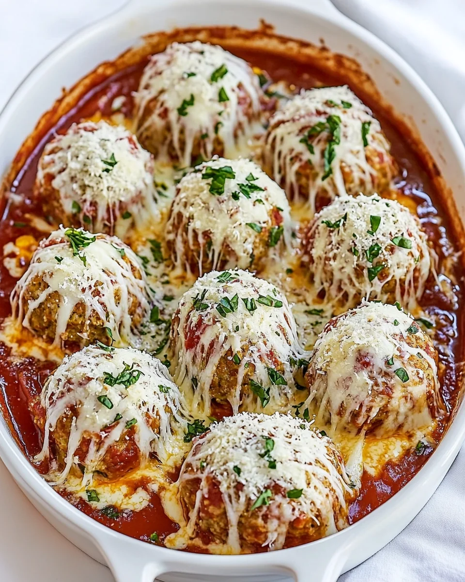 Delicious Chicken Parmesan Meatballs From Scratch - additional image