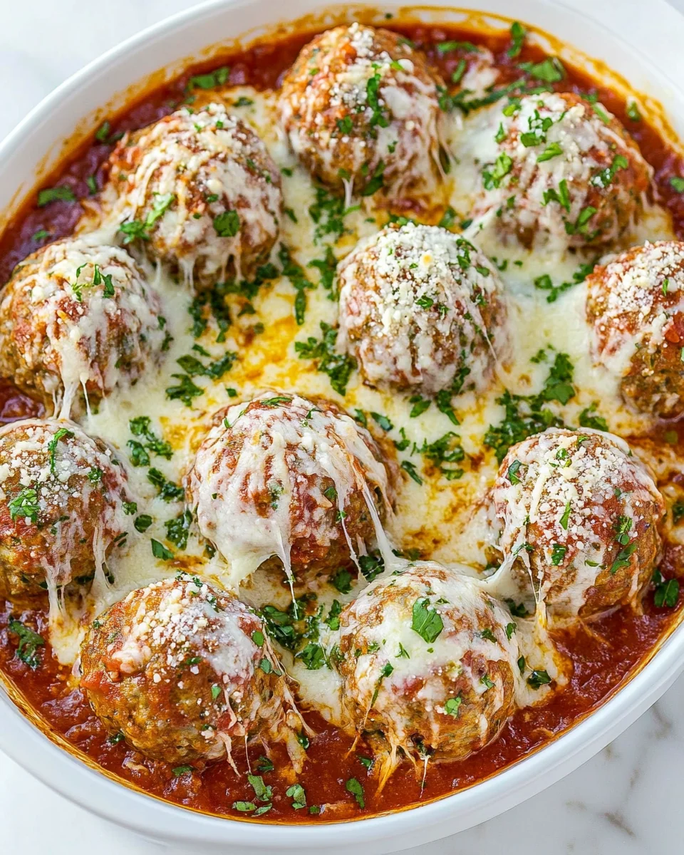 Delicious Chicken Parmesan Meatballs From Scratch - additional image